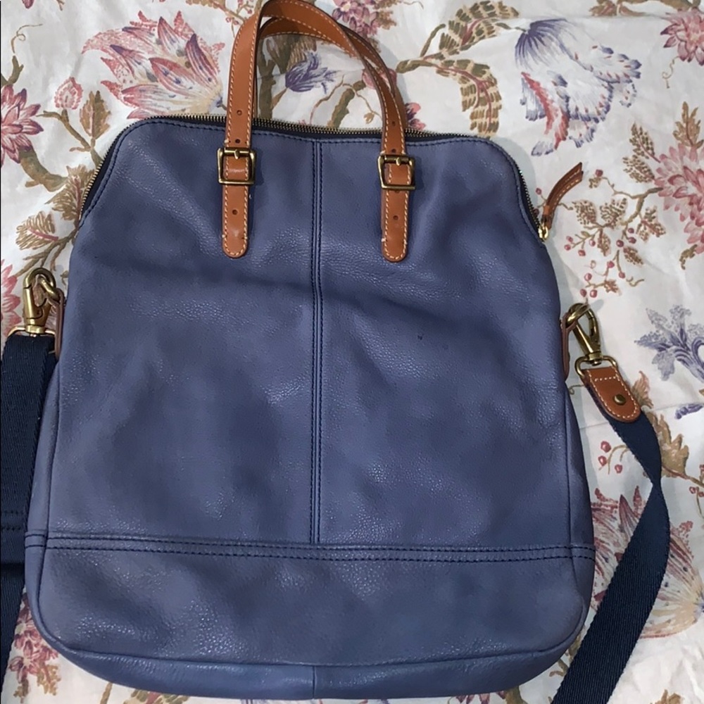 Fossil blue Taylor tote - Picture 2 of 8